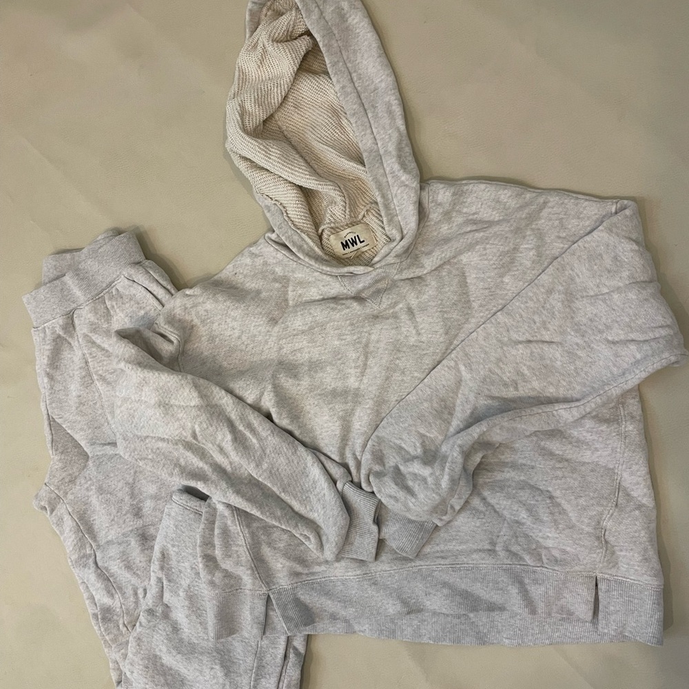 MWL airterry sweatsuit tapered pants